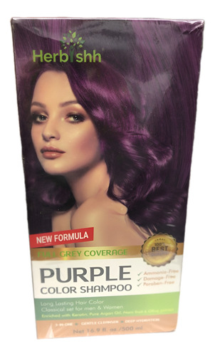 Herbishh Champú Color Purpura