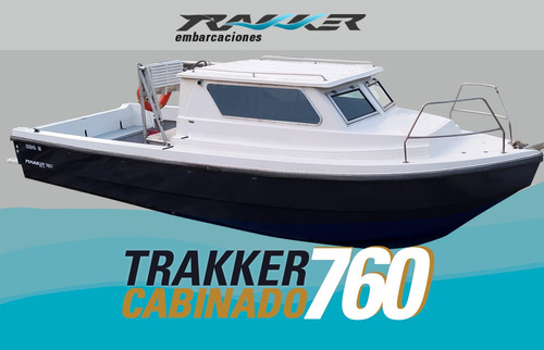 Lancha Tracker Trakker 760 Cabinado