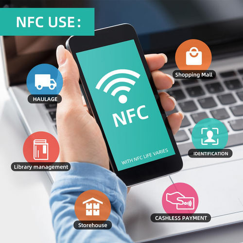 Etiquetas Adhesivas Nfc Tag 25mm Ntag215 (x60u)