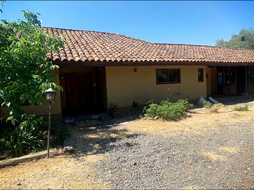 Parcela Con Casa En Sitio De 2000 Mts. Solida, Piscina Termp