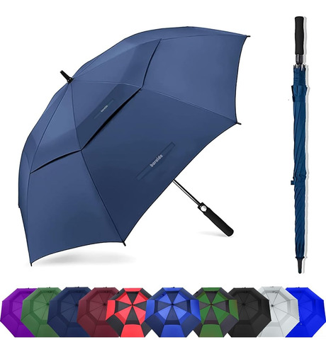 Baraida Golf Umbrella Grande 62/68/72 Pulgadas, Extra Grande