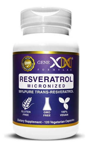 Suplemento Genex Trans Resveratrol - Unidad a $3758
