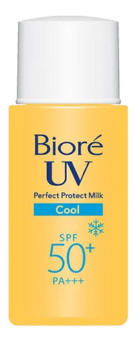 Protetor Solar Bioré Uv Perfect Milk Cool Spf50+ Pa+++ 25ml