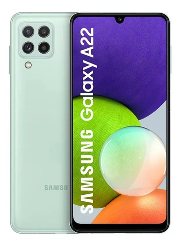 Celular Samsung Galaxy A22 4gb + 128gb Liberado Verde Color Verde claro