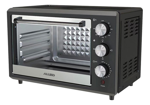 Horno Electrico Allied 25 Lts 1500 W Manual Termostato Dimm Color Negro