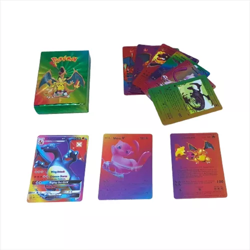 Kit Cartas Douradas Raras Pokémon Tcg 10 Unidades Coleção