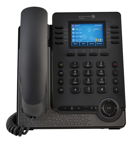 Telefone Ip Alcatel-lucent M5 Sip 8 Linhas E Tela Colorida
