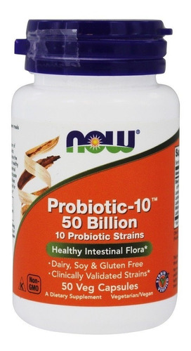  Now -probiótico-10 50 Billones (50 Capsulas)