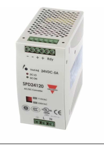 Fuente De Alimentación 24vdc Spd24120 Carlo Gavazzi