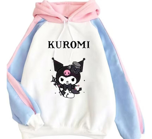 Sudadera Holgada Con Estampado Digital Oscuro Vestido Kuromi