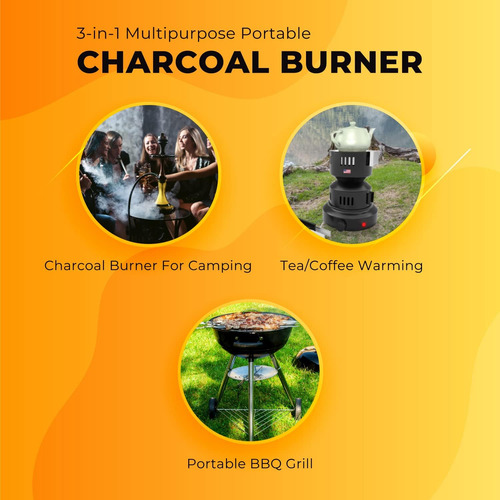 Quemador Multiusos Para Barbacoa Con Control Inteligente De
