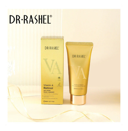 Limpiador facial profundo con vitamina A y retinol Dr. Rashel, 80 ml