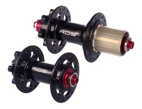 Imagen 1 de 1 de Mazas (jgo Del Y Tras) P/ Bici Radius 6 Tornillos Mtb 09 36a