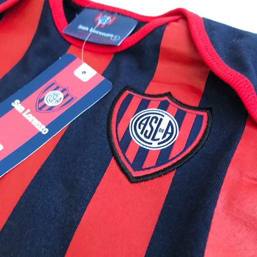 Imagen 5 de 10 de Body Enterito San Lorenzo Nuevo Modelo Con Licencia Oficial