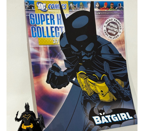 Eaglemoss Figura Muñeco Plomo Dc Batgirl Bati Chica #37