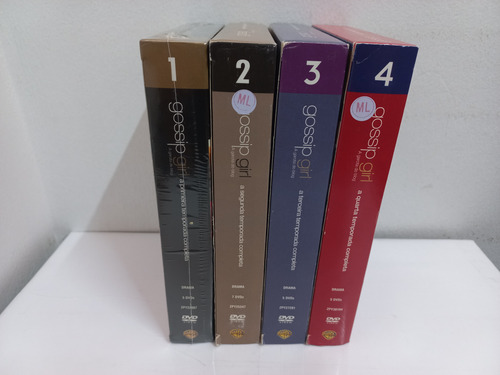 Box Gossip Girl - Da 1a A 4a Temporada Completa (Usado)
