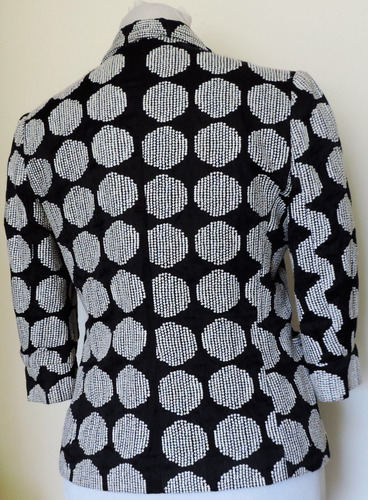 Chaqueta Negra Con Blanco (Usado)