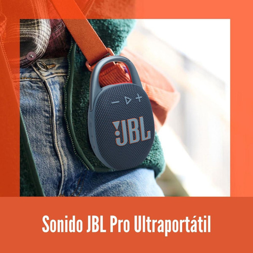 Parlante Jbl Clip 5 Bluetooth Ip67 Waterproof Blue