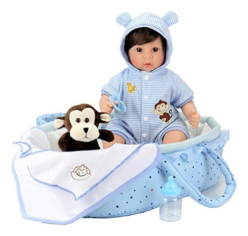 Aori Reborn Baby Doll 18 Pulgadas Realista Baby Boy Doll Con