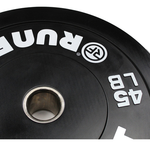 Discos Runfit Pro Bumper Plate 45lbs Gym Crossfit