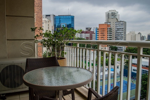 Imagem 6 de 15 de Flat No Paraíso, Fora Do Pool, Próximo Ao Shopping Paulista - Sf27238