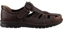 Comprar Sandalias Hombre Lobo Solo 9661n Huaraches En Piel Caballero