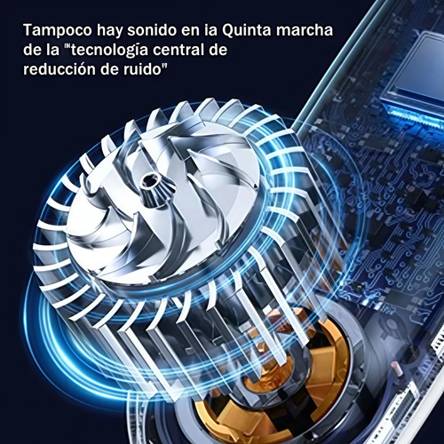Nana Ventilador De Cuello Usb 5 Modos Con Porcelana De Hielo