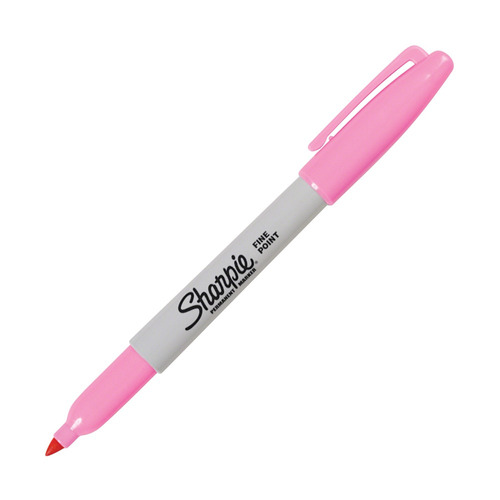 Sharpie Marcador Permanente Fino Rosado - Mosca