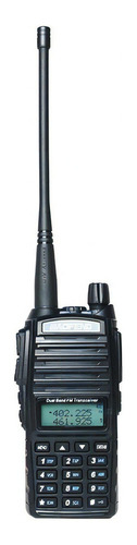 Comunicador de radio 5w Bf VHF/UHF/Fm de doble banda Uv-82 Bandas de frecuencia VHF/UHF Color negro