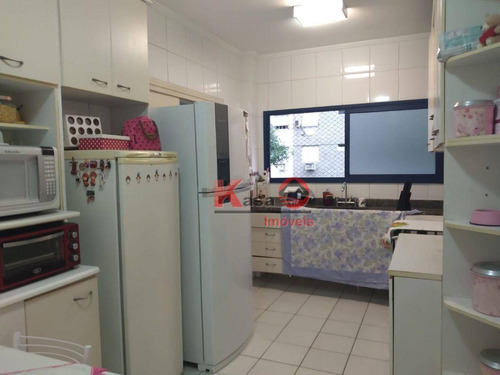 Imagem 4 de 22 de Apartamento Com 3 Dormitórios À Venda, 165 M² Por R$ 698.000,00 - Ponta Da Praia - Santos/sp - Ap10729