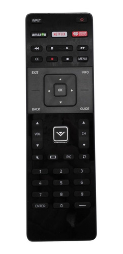 Vizio Control Remoto Xrt122 Para Vizio Lcd Led Hd Tv E28hc1