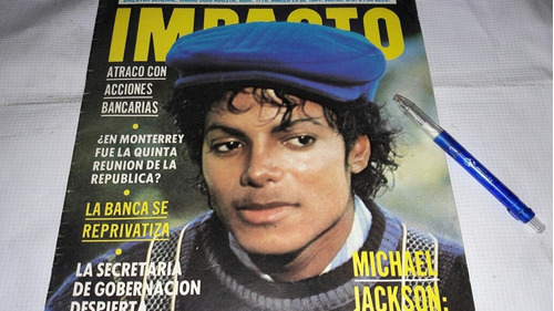 Revista Impacto. Michael Jackson. #1778. Marzo De 1984.