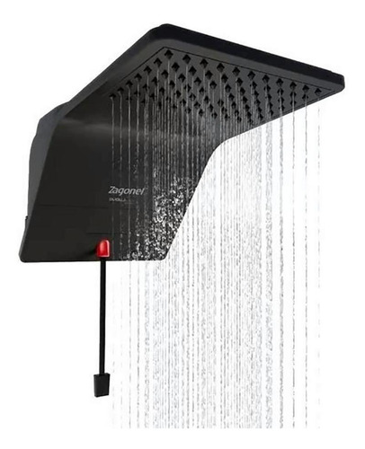Zagonel Ducali chuveiro ducha eletrônica cor preto