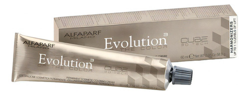  Tintura Para Cabelo Alfaparf Evolution Of The Color Cube Tom 7MRB Metallic