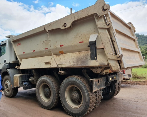 Imagem 12 de 15 de Mercedes-benz Axor 4144 6x4 Ano 2020 Traçado Caçamba