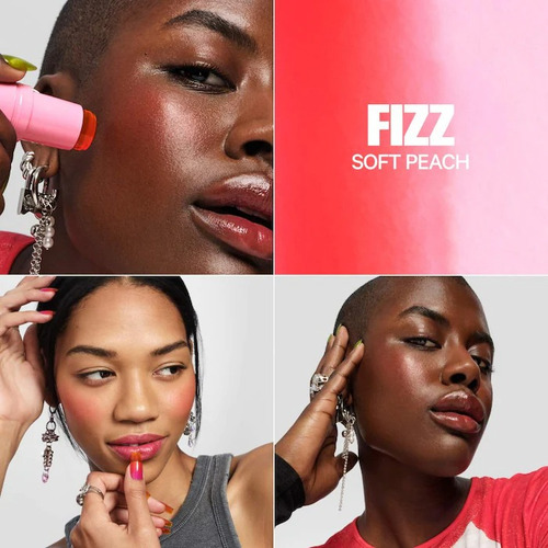 Milk Cooling Water Jelly Tint Lip + Cheek Blush | Fizz Fizz - Soft Peach