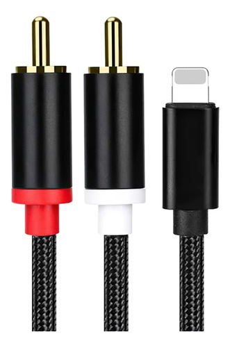 Divisor Usb L Para 2 Rca Y Para iPhone 6 7 8 X Xr Xs 11 1