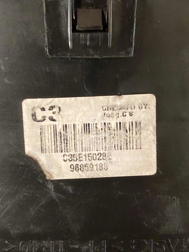 Cluster Chevrolet Aveo 2012-2017 Original 96859186 (Usado)
