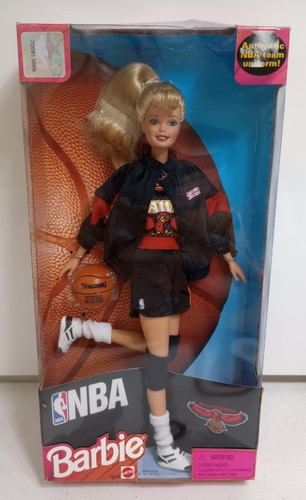 Barbie Nba Atlanta Hawks 1998 Mattel Doll Muñeca