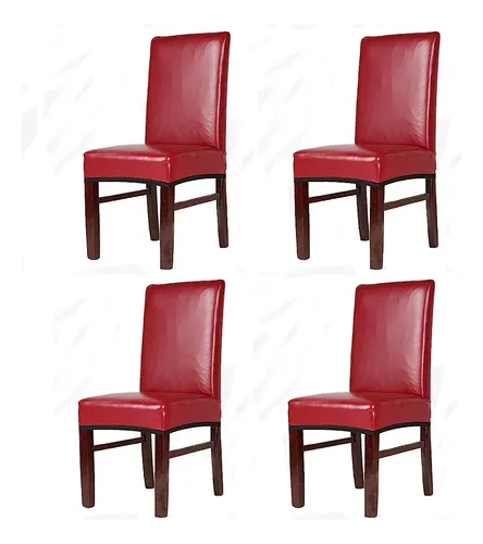 comprar Flyparty Stretch Solid Pu Leather Impermeable Dining Chair C