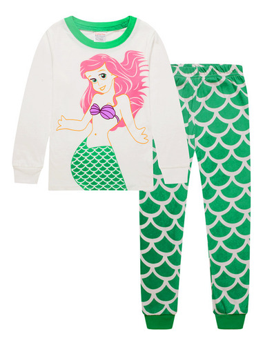 Conjuntos De Ropa De Dormir Para Niñas De Primavera Y Otoño