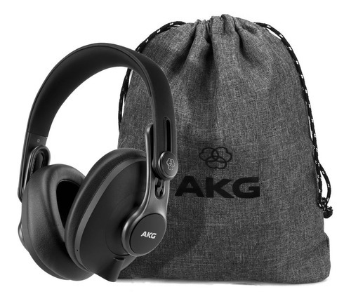 Headphone Destacável Akg K371-bt Studio Podcast Gravação