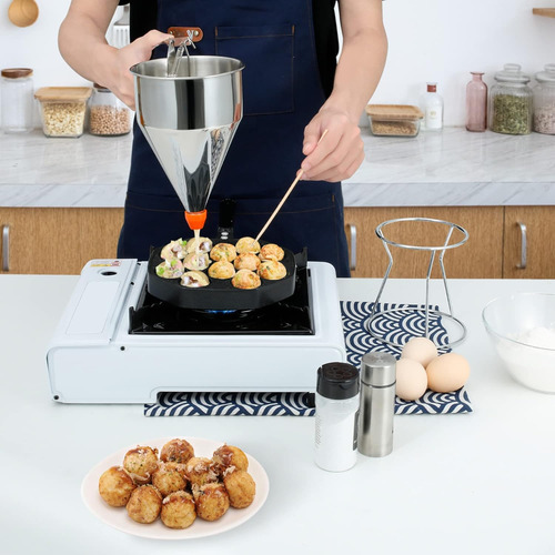 Mylifeunit Pancake Batter Dispenser, Multi-caliber Stainl...