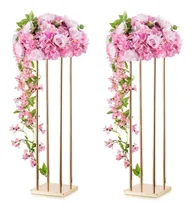 Comprar Centros De Mesa De Boda Para Mesas Soporte De Jarrón 2 Pcs