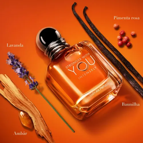 Armani Beauty Perfume Masculino Stronger With You Intensely Eau De
