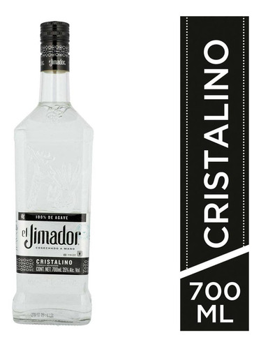 Imagen 1 de 1 de Tequila El Jimador Cristalino 700ml