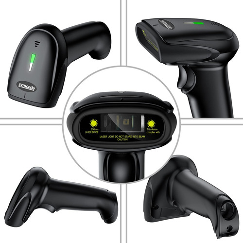 Usb Láser Barcode Scanner Handheld Handheld 1d Bar Bar Code