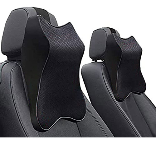 2 Cojines Para Reposacabezas De Asiento De Automovil, Espuma