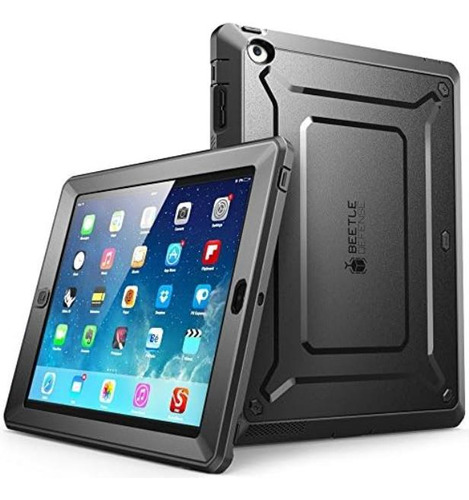 Funda P/ iPad 2 Unicorn Beetle Pro Con Protector Negro