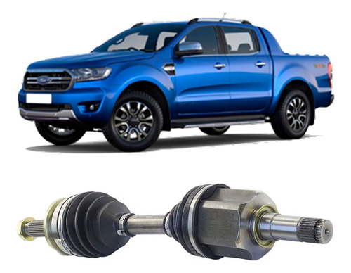 Semieixo Ford Ranger 3.2 Diesel 4x4 13... Lado Esquerdo